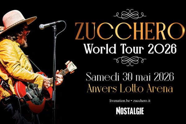 Zucchero en concert à la Lotto Arena à Anvers