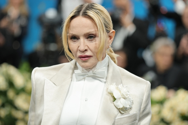Madonna à l'ouverture de l'édition 2025 du Met Gala