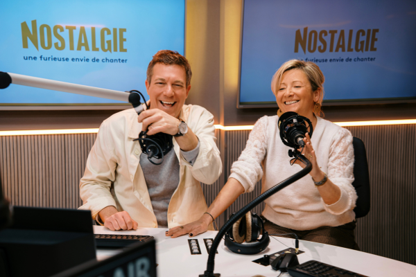 Julien & Ann-Lo vous accompagnent de 16h à 19h sur Nostalgie