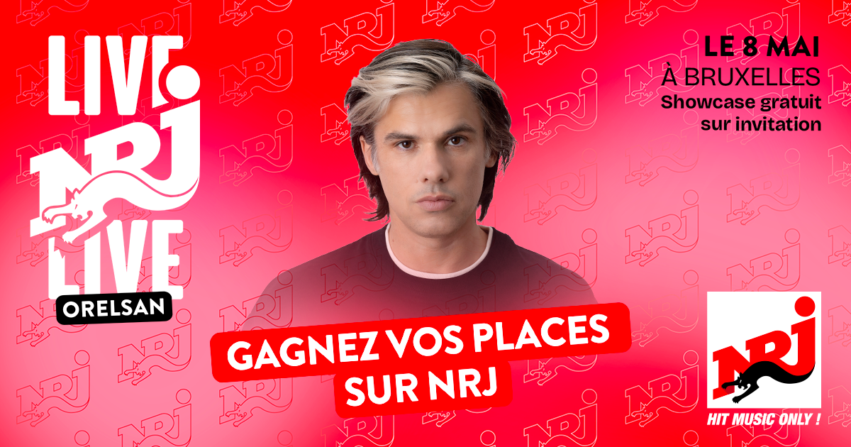 Envie de participer au NRJ Live d'Orelsan ?