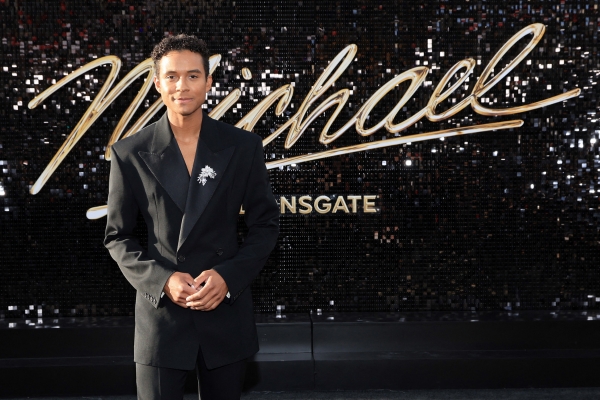 Jaafar Jackson à la première du film Michael