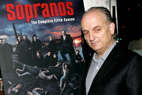 David Chase, créateur de la série "Les Sopranos" au lancement du DVD de la saison 5